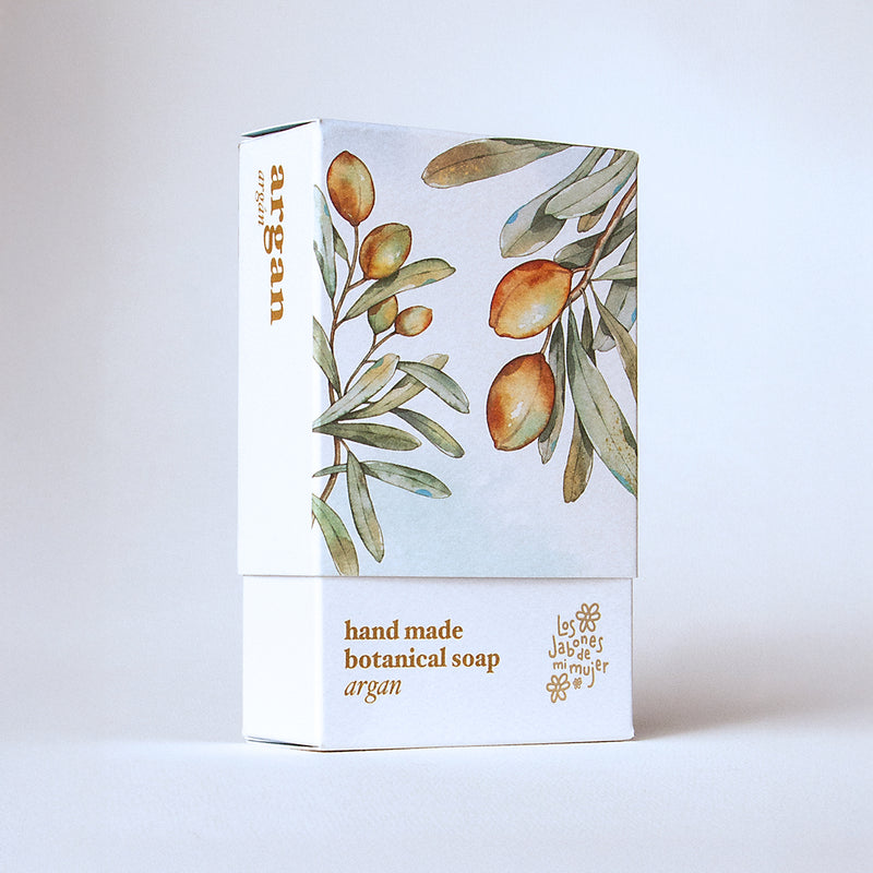 Jabón natural de Argán - Los Jabones de Mi Mujer