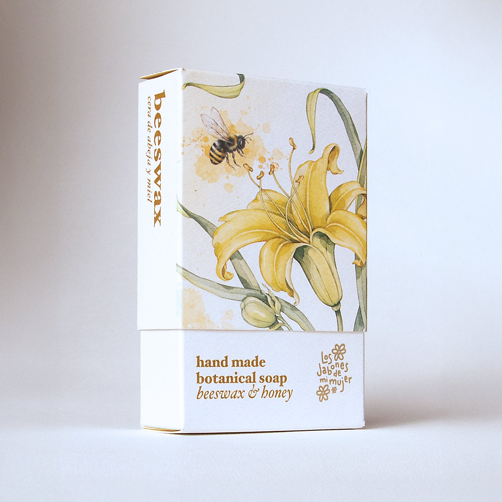 Jabón de Cera de Abeja y Miel - Los Jabones de Mi Mujer