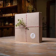 Caja de carton reciclado envoltorio de Los Jabones de Mi Mujer