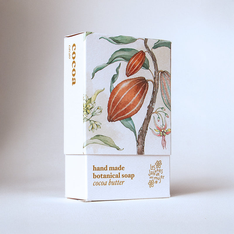 Jabón de Manteca de Cacao en su estuche - Los Jabones de Mi Mujer