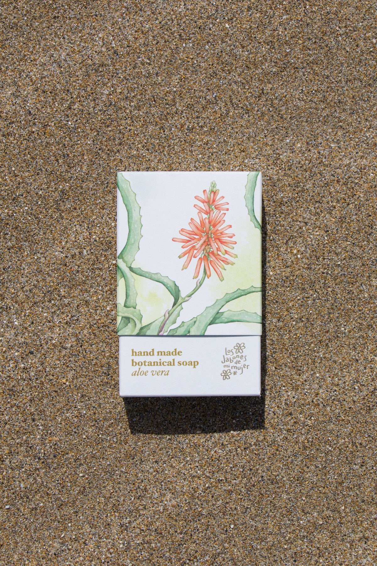 Estuche del Jabón de Oliva al Aloe Vera - Los Jabones de Mi Mujer