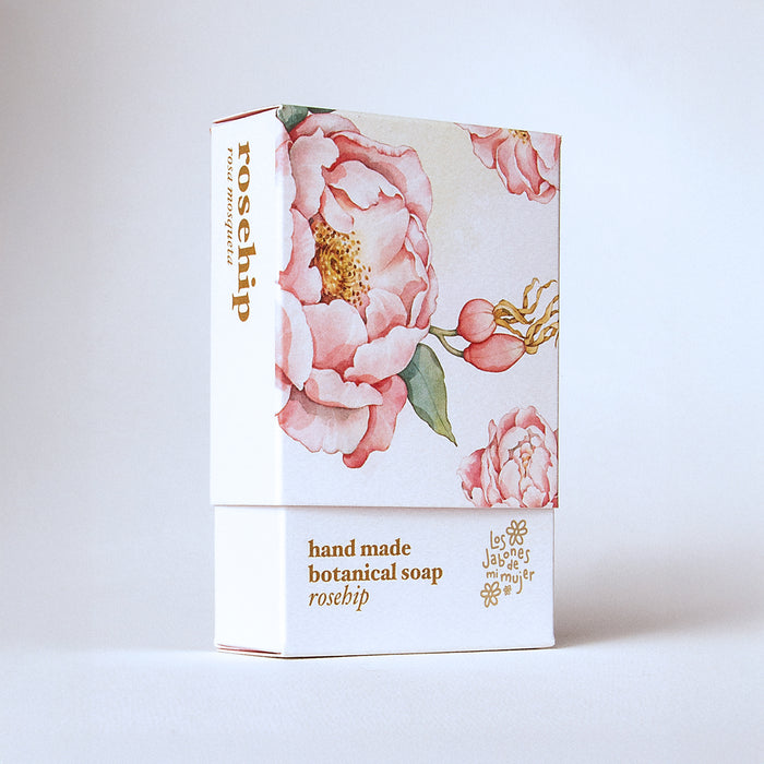 Estuche del Jabón de Rosa Mosqueta - Los Jabones de Mi Mujer