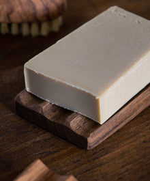 Jabonera de madera de nogal - Los Jabones de Mi Mujer