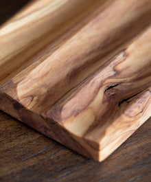 Jabonera de madera de olivo - Los Jabones de Mi Mujer