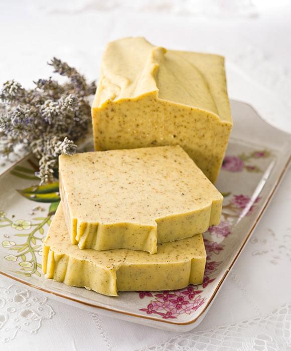 Jabón artesanal de Lavanda en pastillas - Los Jabones de Mi Mujer